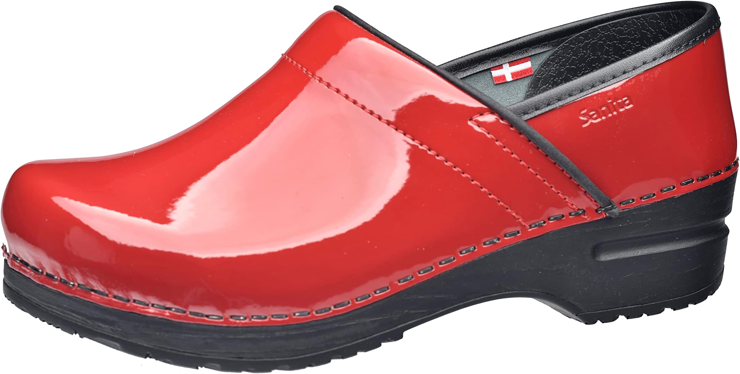 Pro Patent Wide Professional Clogs for Women - Arch Support, Durable, Closed-Back Slip-On Shoes