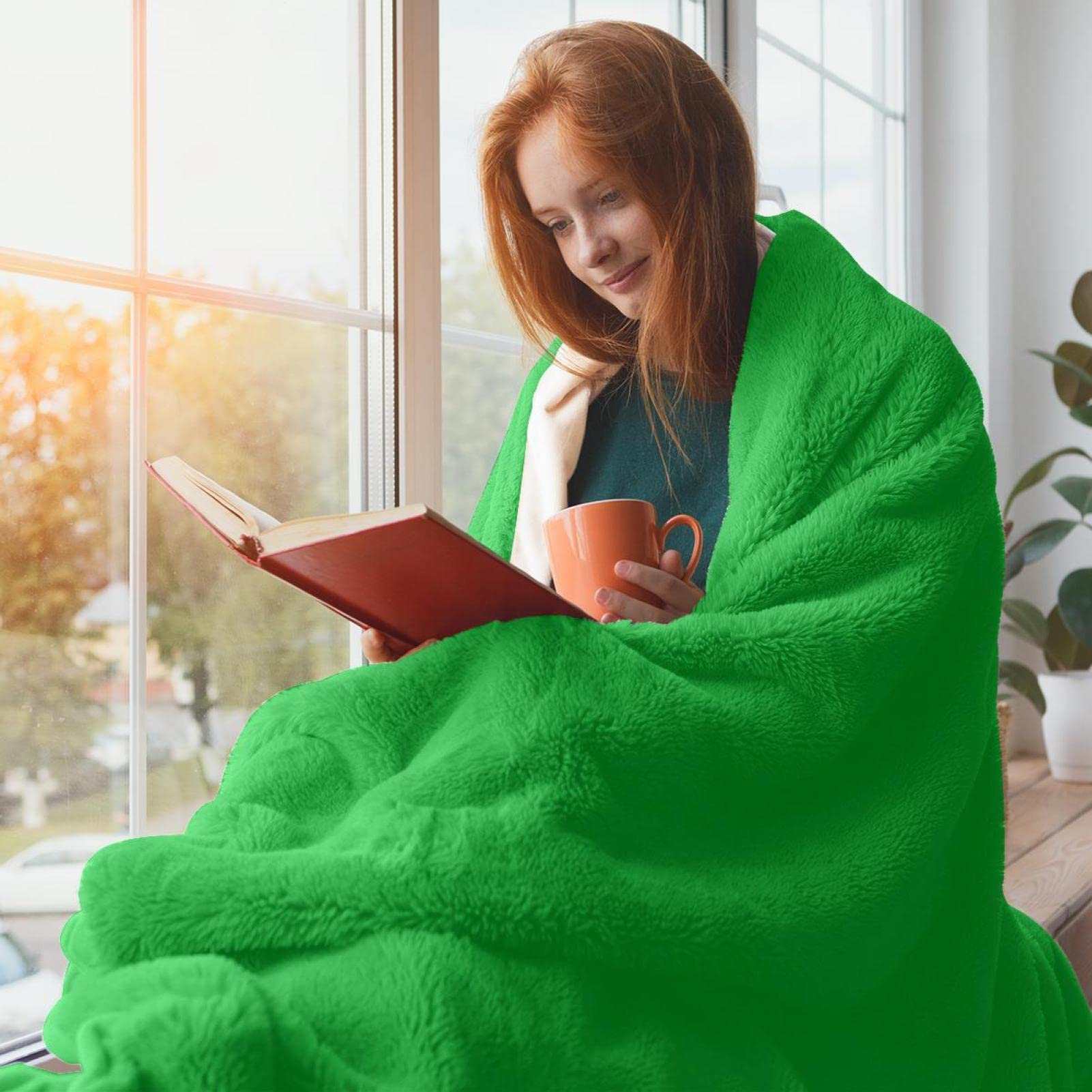 Mateju Coperta in Microfibra Morbida, Super Flanella Viaggio Picnic Leggero Camera Biancheria da Letto Divano Ideale per Regalo Natale (Fiore Rosa,80x120cm