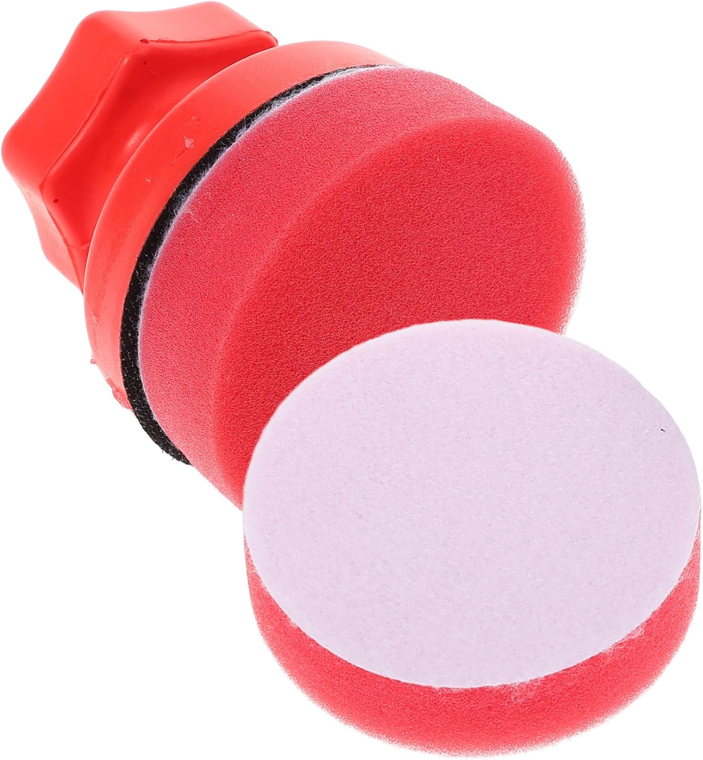 PRETYZOOM Replaceable Car Buffing Pads Polishing Sponges Wax Pad Car Detailing Tool Wax Applicator Sponge