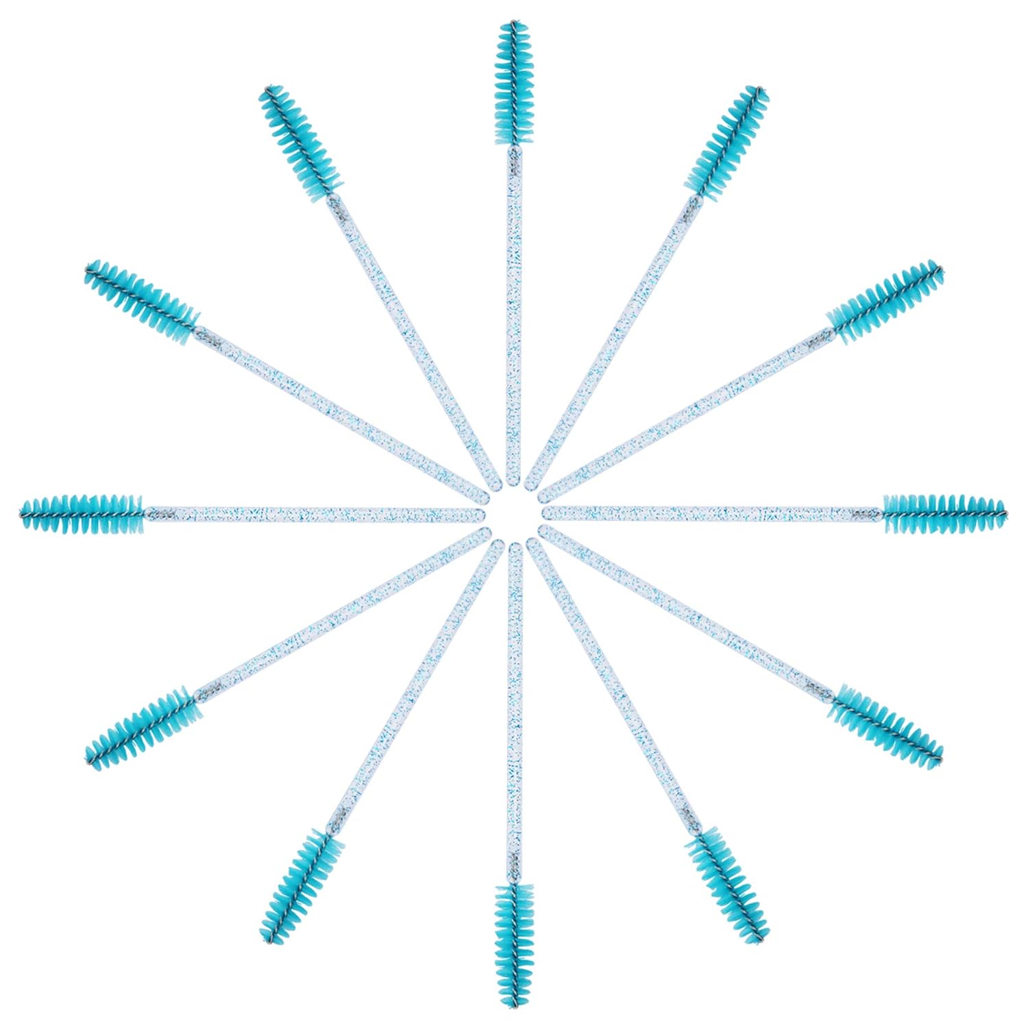 tifanso 200PCS Eyelash Brush Disposable Mascara Brush Wand for Lashes Spoolie brushes Eyebrow Spoolie Eyelash Extension Supplies (Blue) : Beauty & Personal Care
