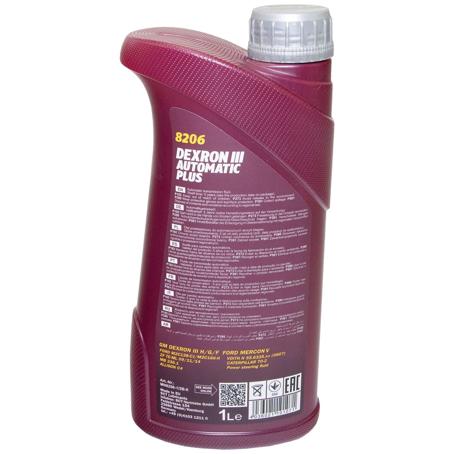 Getriebeöl Getriebe Öl MANNOL Dexron III Automatik Plus 10 X 1 Liter