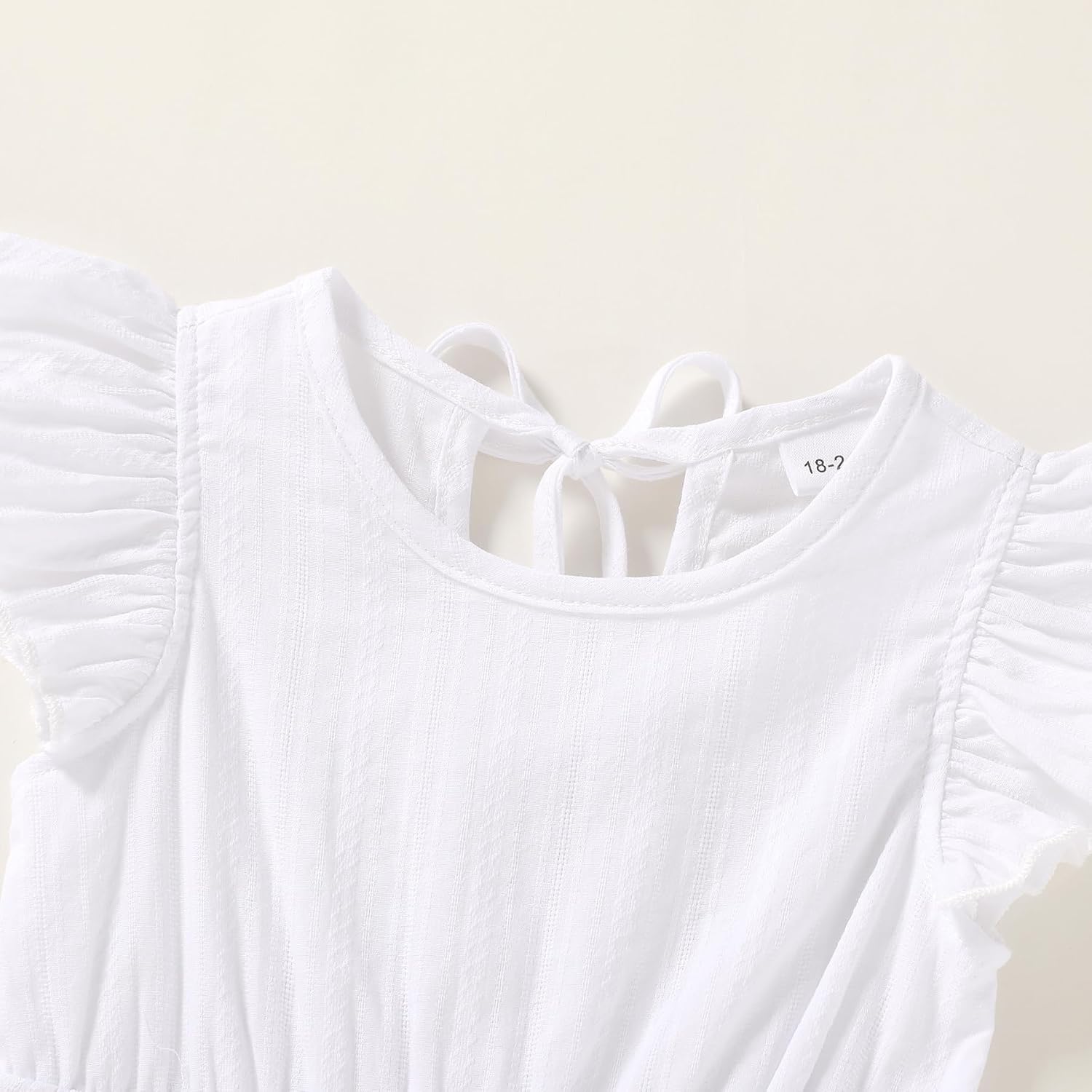 YOUNGER TREE Toddler Dress Baby Girl Summer Clothes Ruffle Sleeve Smock Beach Boho Dresses Sundress