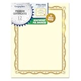 Geographics Heavyweight Certificates, 8-1/2