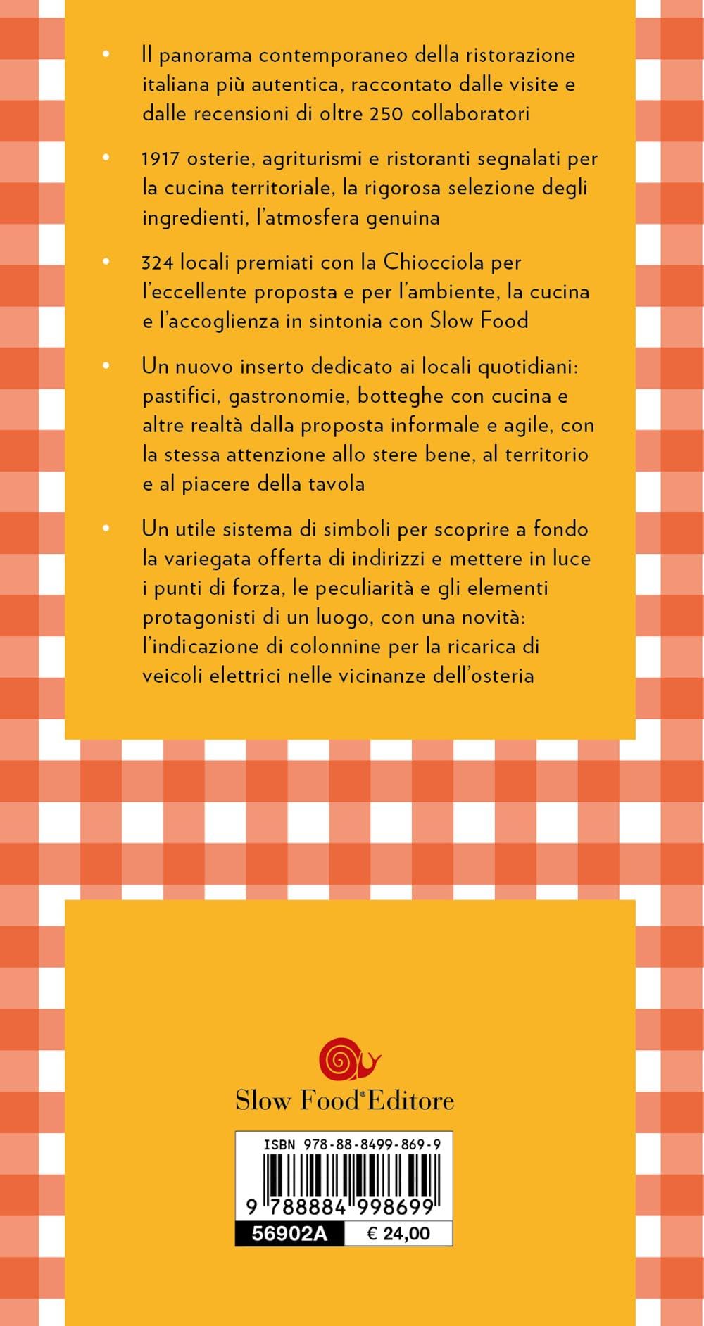 Osterie d'Italia 2025. Sussidiario del mangiarbere all'italiana