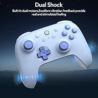 Vista 4 de 8Bitdo Ultimate 2C Bluetooth Controller for Switch/Switch 2 - Wireless Gaming Controller with Hall Effect Joysticks, 6-Axis Motion Control