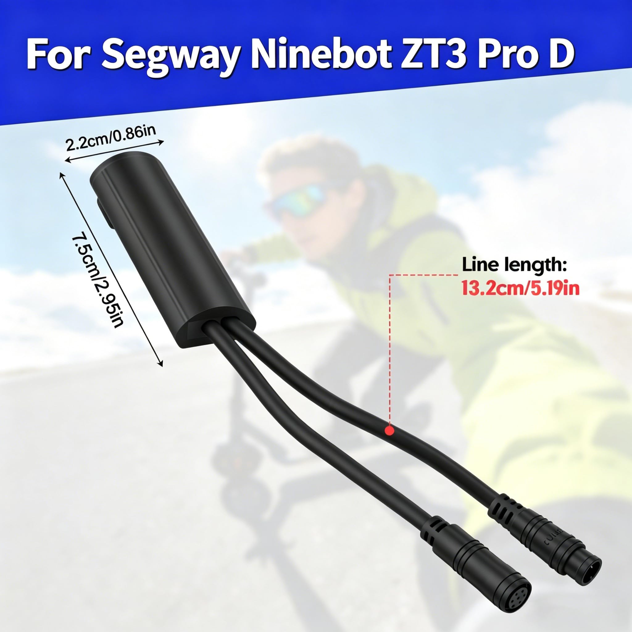 Câble de Débridage pour Segway Ninebot ZT3 Pro D, Plug & Play