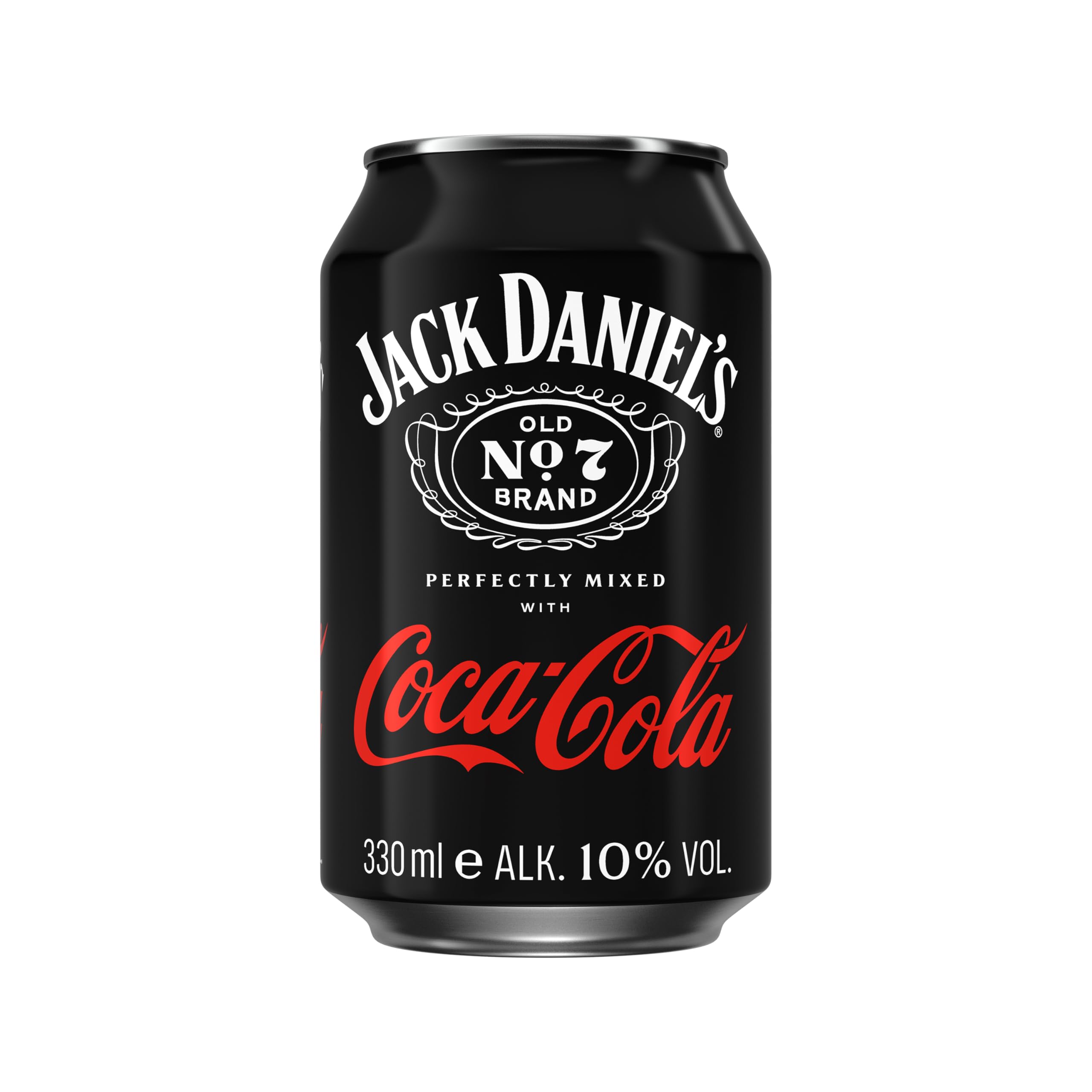 Jack Daniel's Tennessee Whiskey & Coca Cola - Der weltweite Barcall Nummer 1-24x0.33l / 10% Vol.