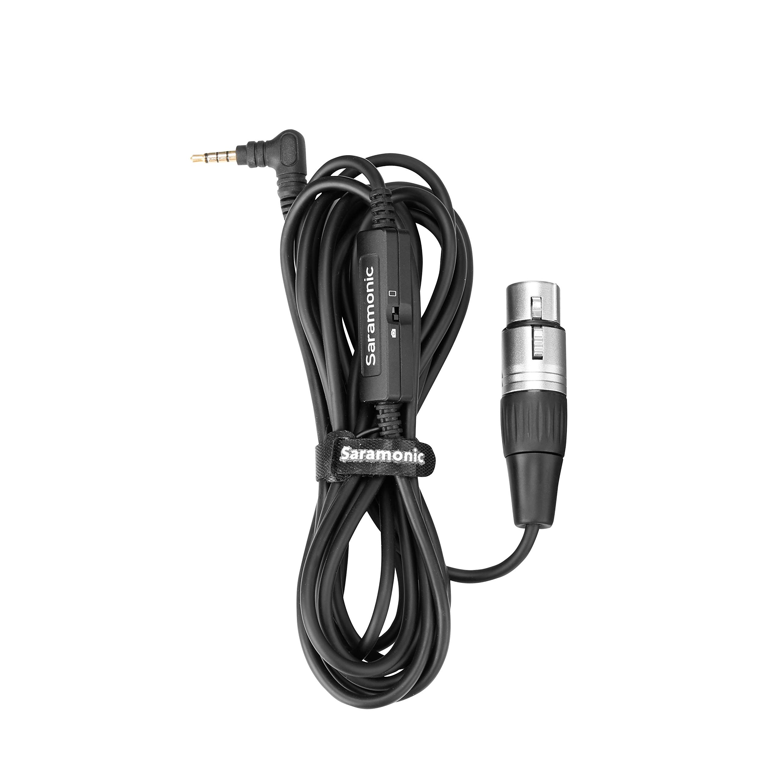 Saramonic SR-XLR35 Mikrofon auf 3,5 mm TRRS (Sr-XLR35)