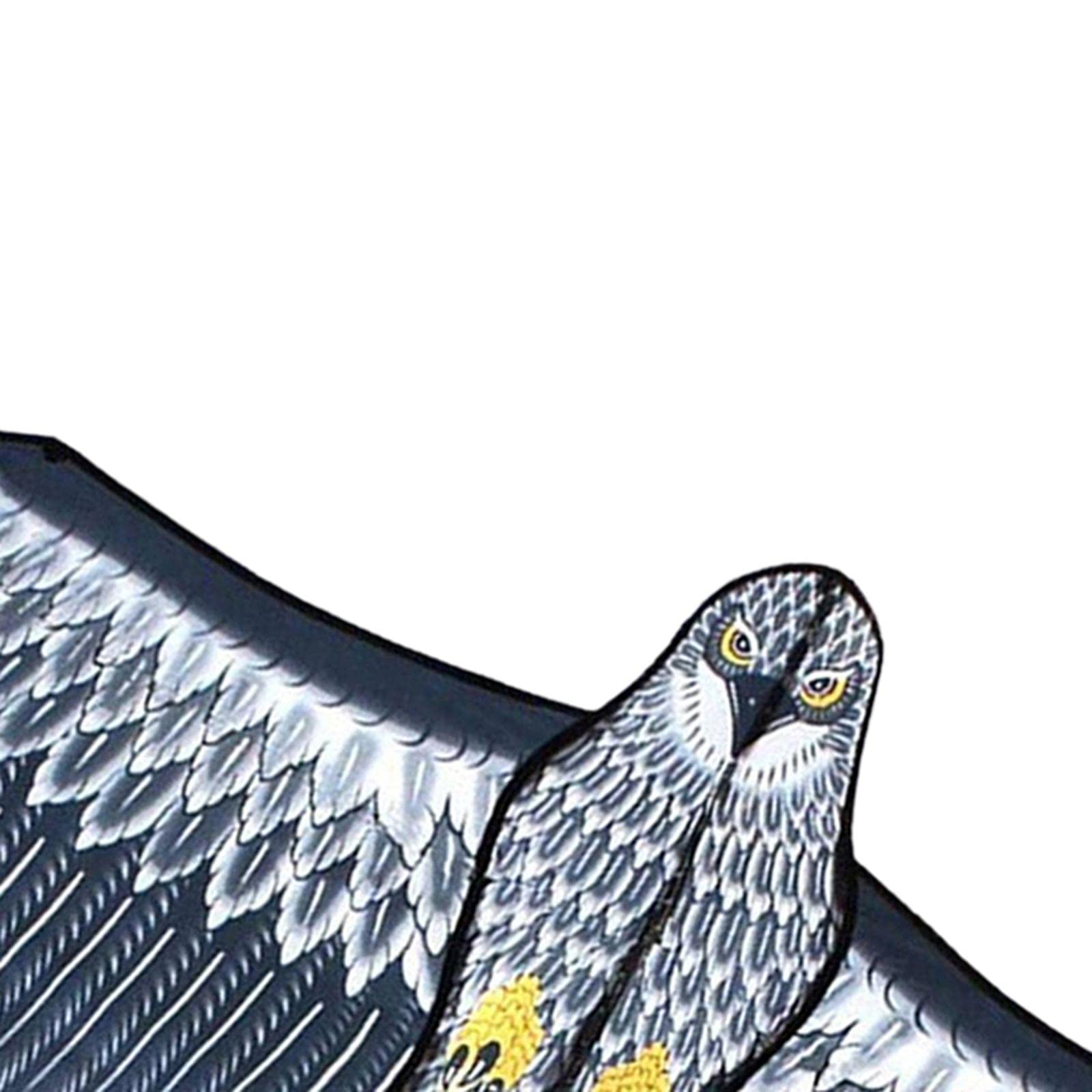Lifelike Animal Kite Farm Scarecrow Eagle Shaped Decor for Outdoor Lawn Dark Blue White-image-9