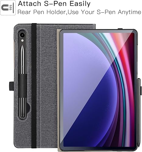 Miniatura 3 de ZtotopCases Para Samsung Galaxy Tab S10 FE 10.9 pulgadas 2025S9S9 FE, cubierta de negocios de piel sintética con apagado y encendido automático,