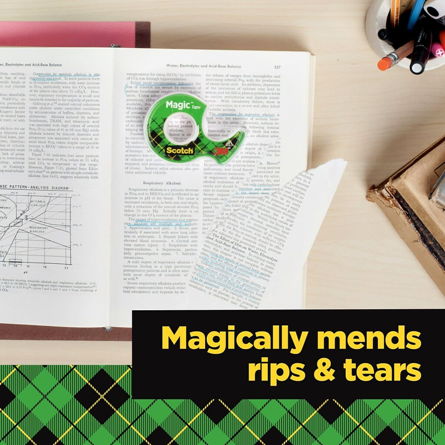 Brand Learning Resources MMM3105 Scotch Magic Tape 3/4 Inch X 300 Inches 3 ea, Translucent (55)