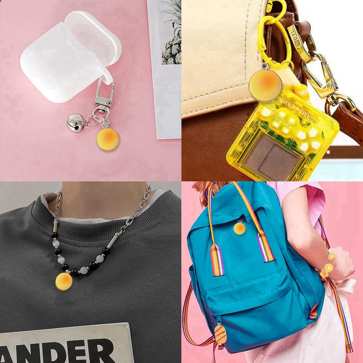 KitBeads 20Pcs Hamburger Charms Imitation 3D Fast Food Charms Cheese Burger Charms for Jewelry Making Bracelets Necklaces Earriings Crafts Bulk - Image 7