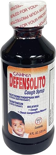 Defensolito Jarabe para la tos para niños 4.05 oz fl - Jarabe para la TOS para ninos (paquete de 1)