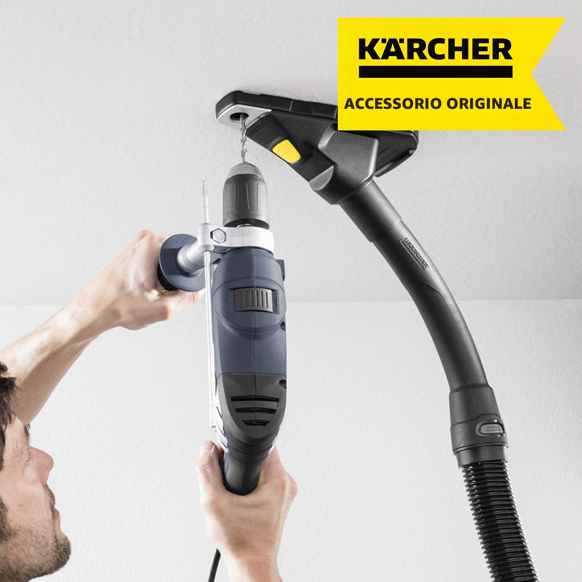 KÄRCHER accessorio per aspirare la polvere da trapano, per tutti gli aspiratori solidi-liquidi WD e lavatappeti SE 4/5/6