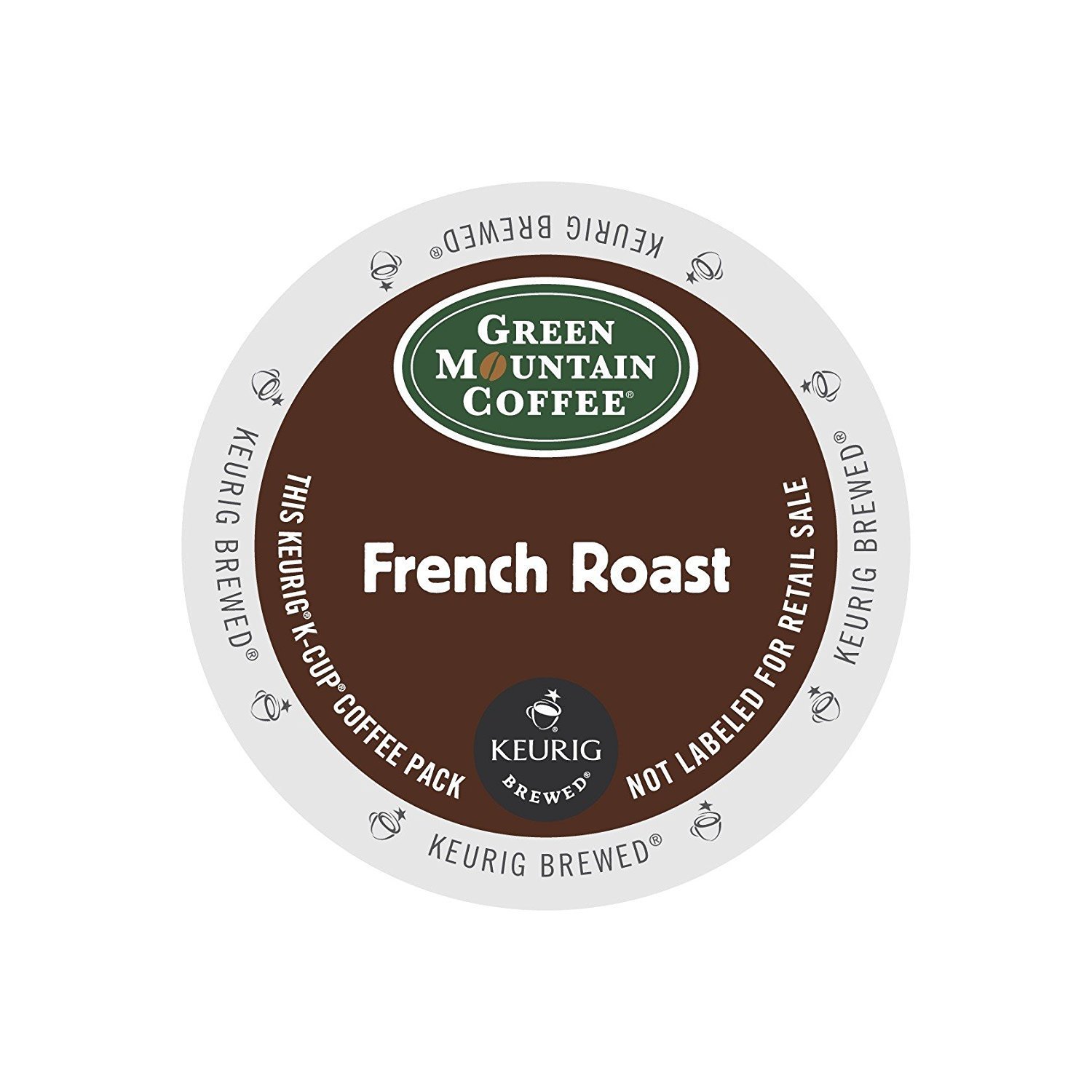 Green Mountain Coffee, French Roast, Single-Serve Keurig K-Cup Pods, Dark Roast Coffee, 48 Count (2 Boxes of 24 Pods)