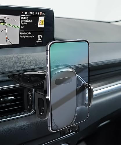 Soporte para teléfono de coche, soporte de ranura para CD, compatible con todos los teléfonos inteligentes iPhone, Android
