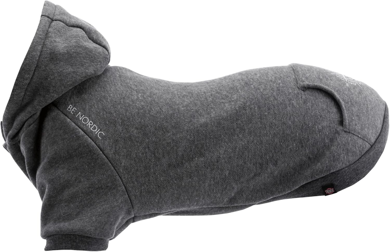 Trixie BE NORDIC Hoodie Flensburg Dog Pullover - Grey