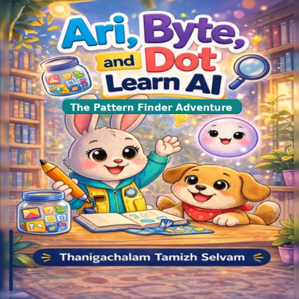 Ari, Byte, and Dot Learn AI: The Pattern Finder Adventure
