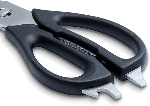 Miniatura 5 de Tijeras de cocina multiusos para alimentos, tijeras de cocina que se separan, aptas para lavavajillas, con agarre cómodo, tijeras de cocina ultra