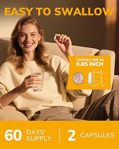 Miniatura 7 de Suplemento complejo de magnesio 500 mg + Ashwagandha, L-teanina, vitamina B6 y apio, glicinato de magnesio de alta absorción, citrato, malato, apoyo