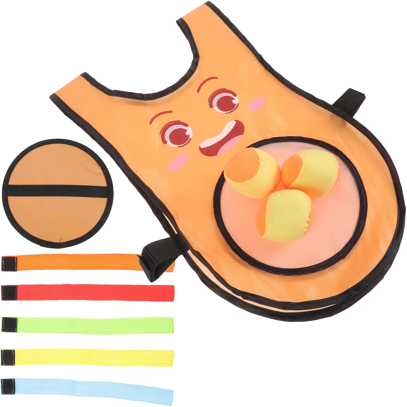 ibasenice Pegajosas para Set de Chalecos de Dodgeball para Actividades de Accesorios de Juego para Fiestas Deportivos