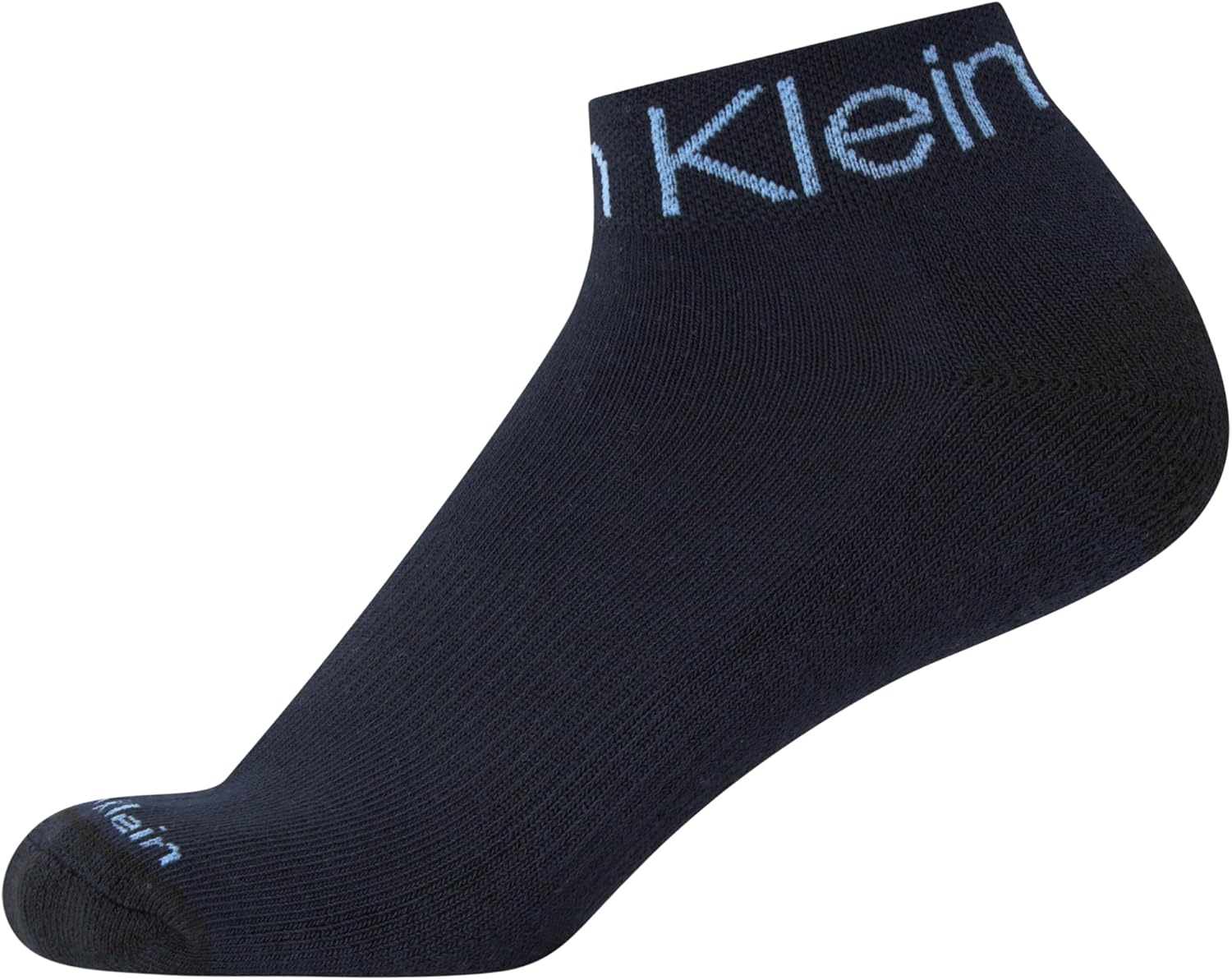 Calvin Klein Boys Quarter Socks - 6 Pack Comfort Stretch Cushioned Performance Athletic Ankle Socks for Boys - Image 6