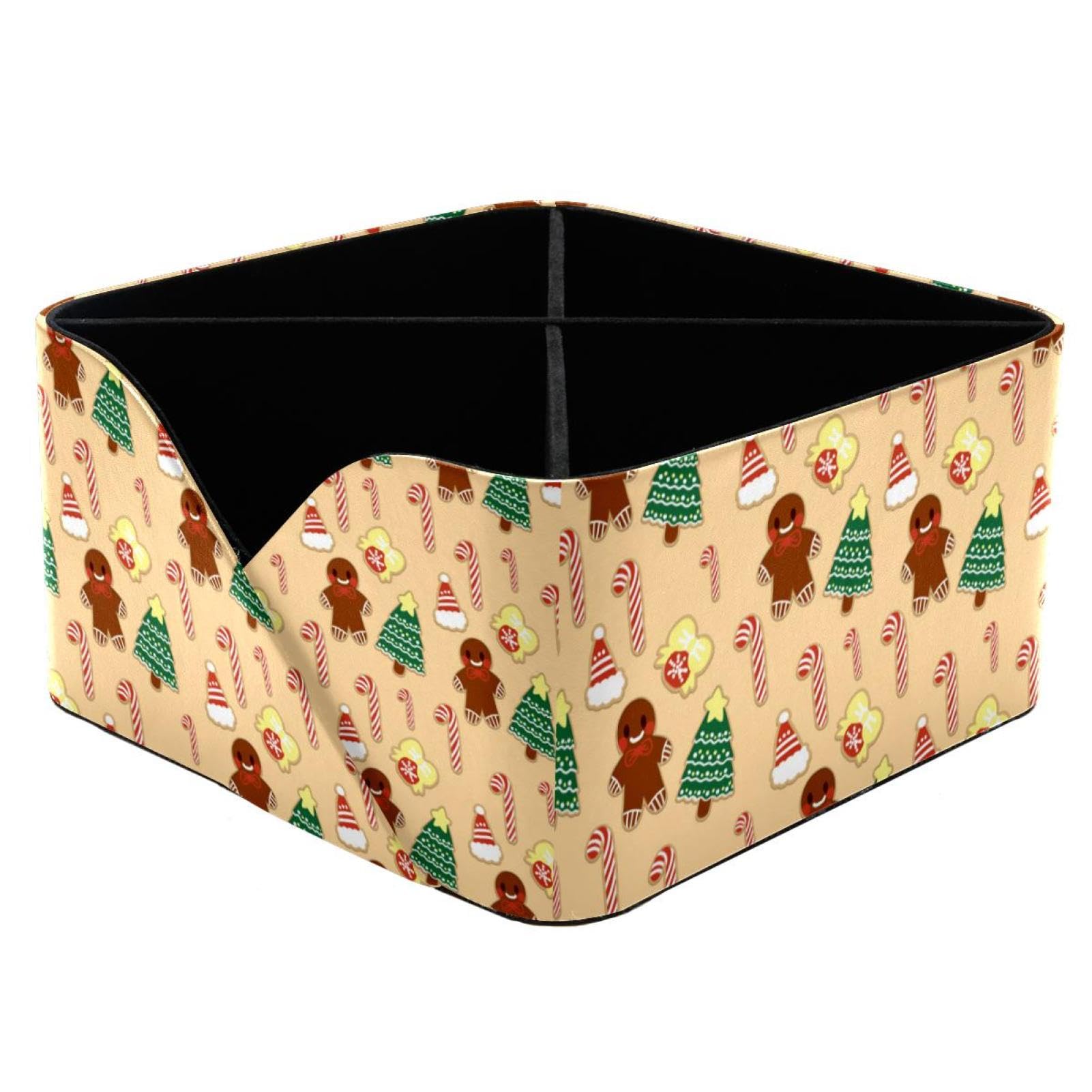 Porte-stylo rectangulaire à double compartiment pour trier stylos et maquillage