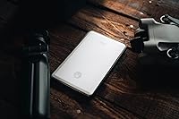 Vista 4 de unidad externa portátil de estado sólido con SSD USB 3.0, rápido, Negro