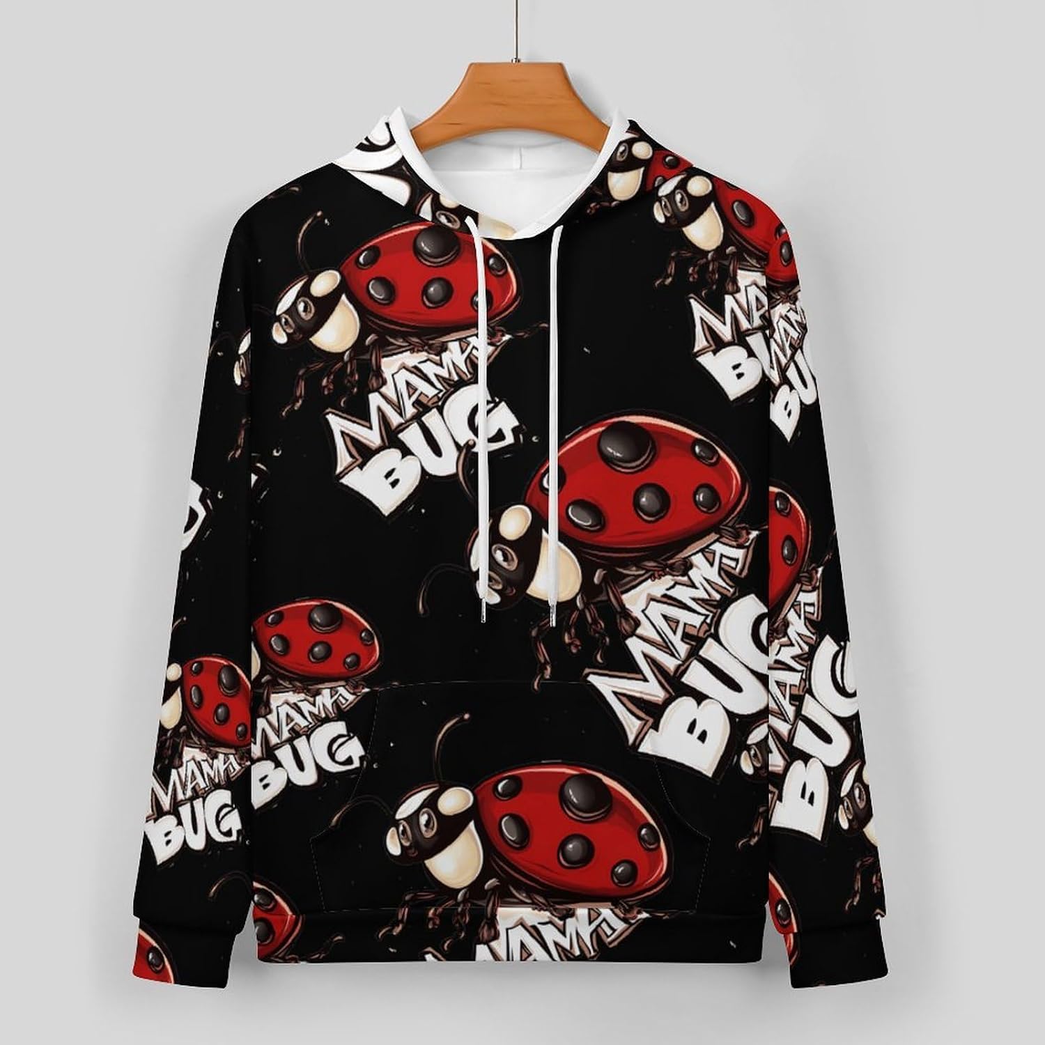 Ladybug Mom Mama Bug Adult 2 Piece Tracksuits Hoodie Sweatshirt And Joggers Sweatpants Sweat Suit Outfits