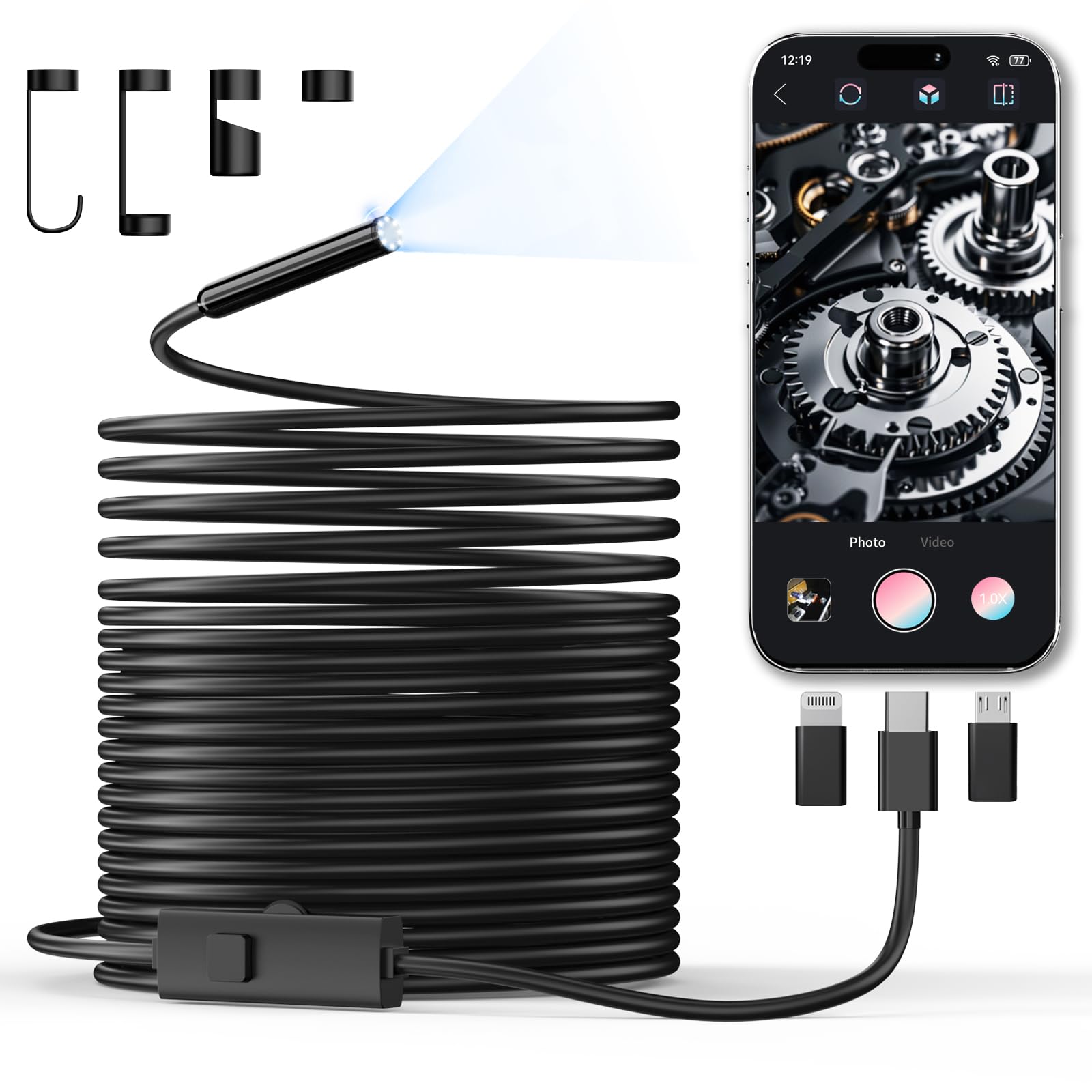 HD Endoscope Camera - Inspect Anything! -1