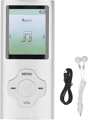 Miniatura 9 de Reproductor de MP3 de 16 GB, Bluetooth 5.0 Shuffle Reproductor MP4 de un solo bucle, reproductor de música de sonido HiFi portátil, altavoz HD