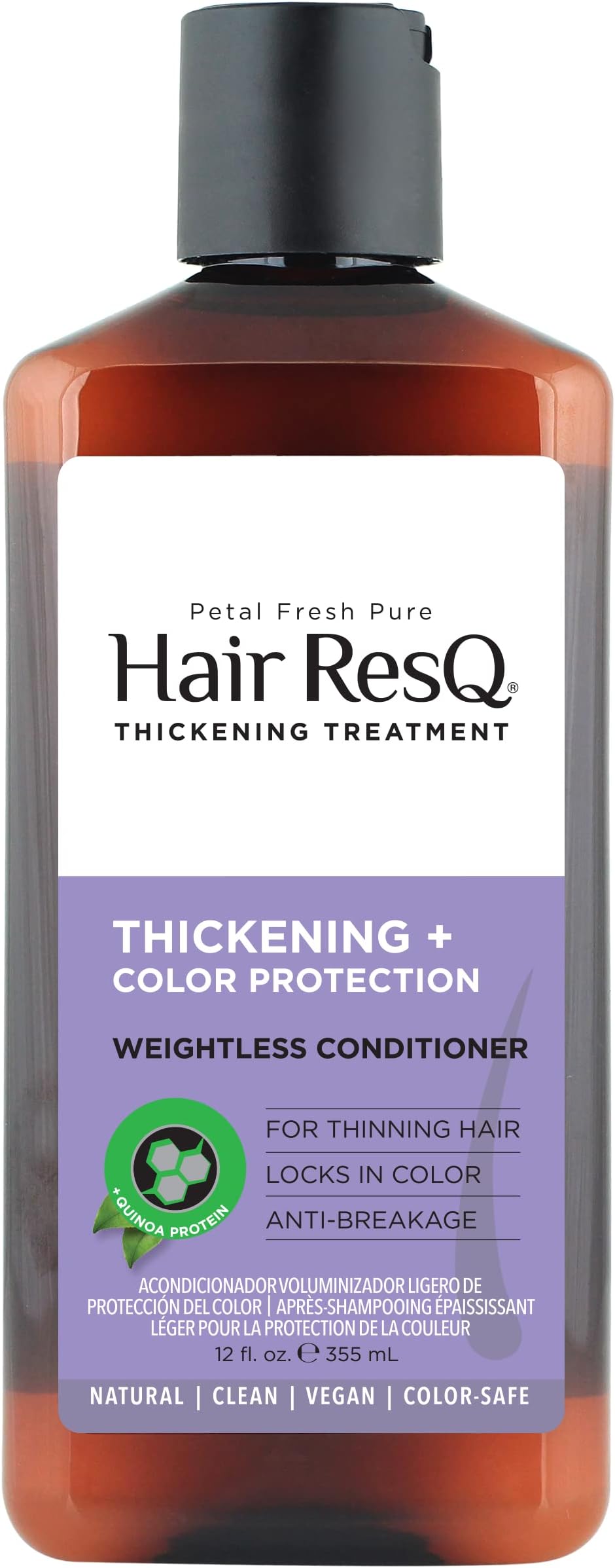 Petal FreshHair ResQ Color Protection Natural Thickening Shampoo & Conditioner (Conditioner)