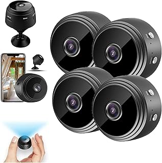 Cámara Secret Scope Mini cámara de seguridad Secret Scope Elonmusk, 2025 nuevas cámaras de seguridad magnéticas, cámaras WiFi inalámbricas para exteriores 1080P HD, con visión nocturna y función