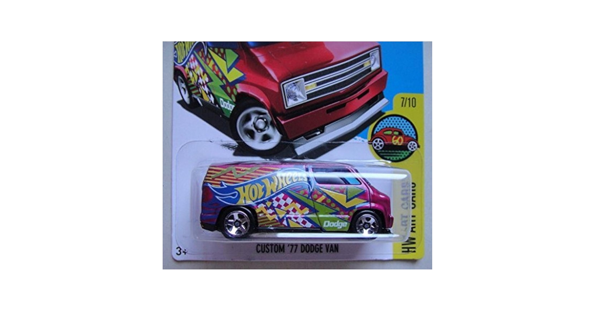 HW　 CUSTOM '77 DODGE VAN　カスタム ダッジ バン ホットウィール カスタム '77 ダッジバン Hot Wheels '77 DODGE