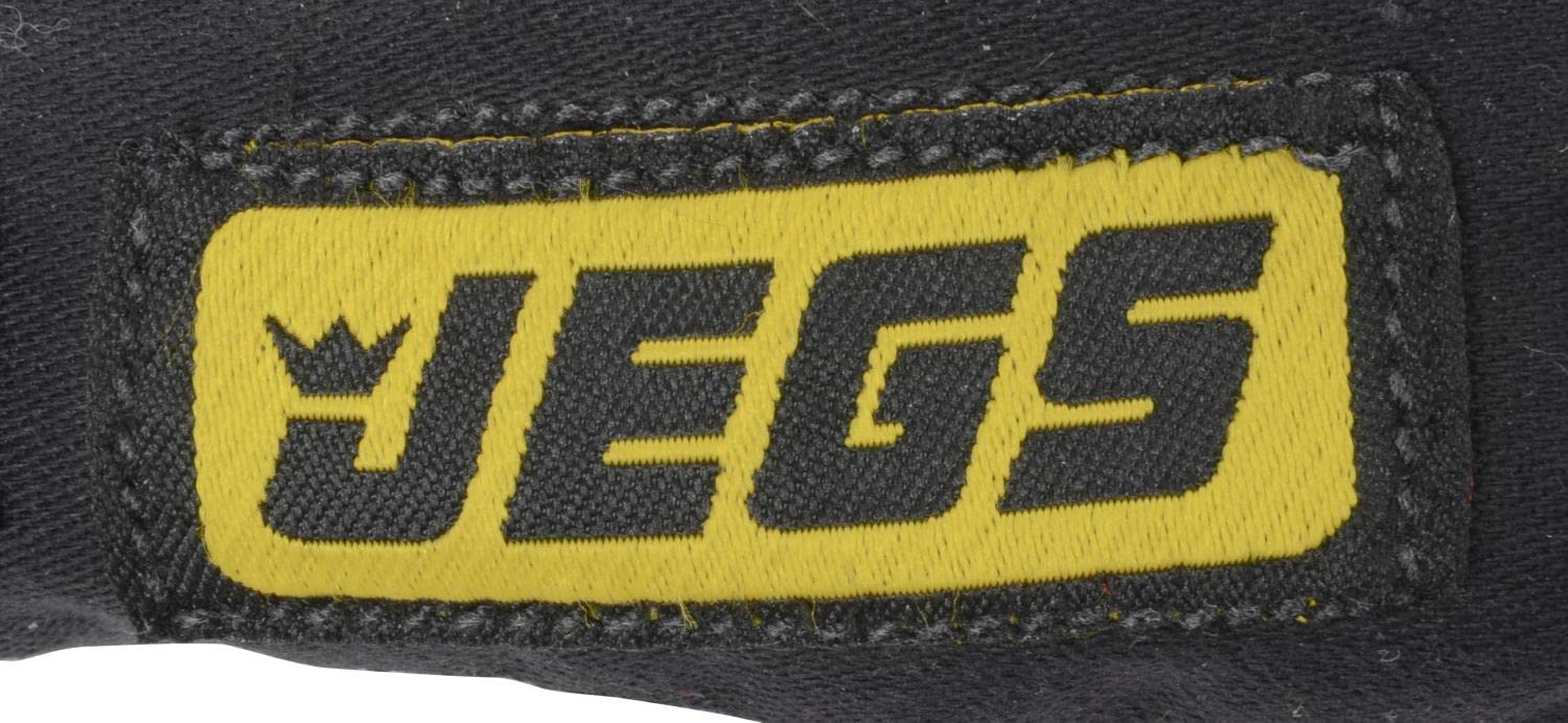 JEGS Neck Support | SFI 3.3 Approved | One Size Fits All | Black | 360° Support | Made In USA | Flame Retardant High-Density Foam | 2