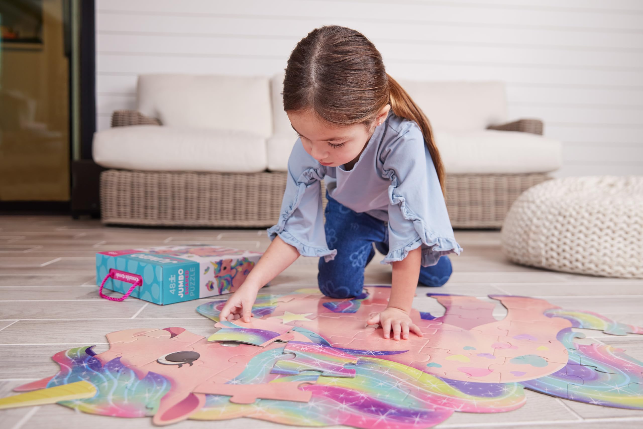 Amazon.com: Crocodile Creek Above + Below 48-Piece Jigsaw Floor
