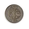 STOIC STORE UK Be Here Now Coin – Meditation Mantra Medallion For Presence Practice – Living Present Moment Mindfulness Reminder Coin Helps With Anxiety – Spiritual Tools Mindfulness Gifts