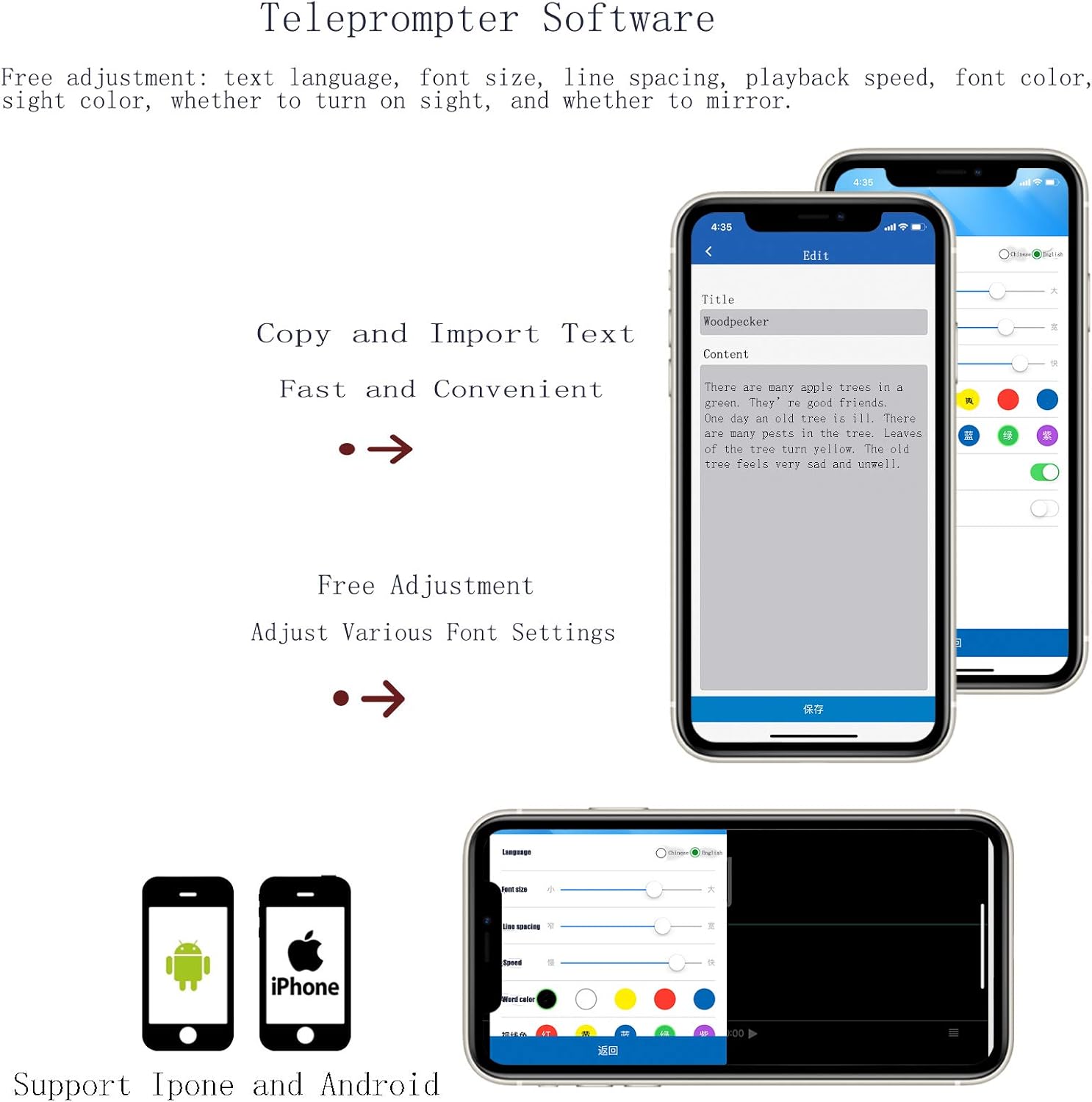 Best Quality 🔥 Teleprompter for Phone and DSLR Camera DV Camcorder Portable Prompter with Remote Control Flash Sale Teleprompter for Phone and DSLR Camera DV Camcorder Portable Prompter with Remote Control