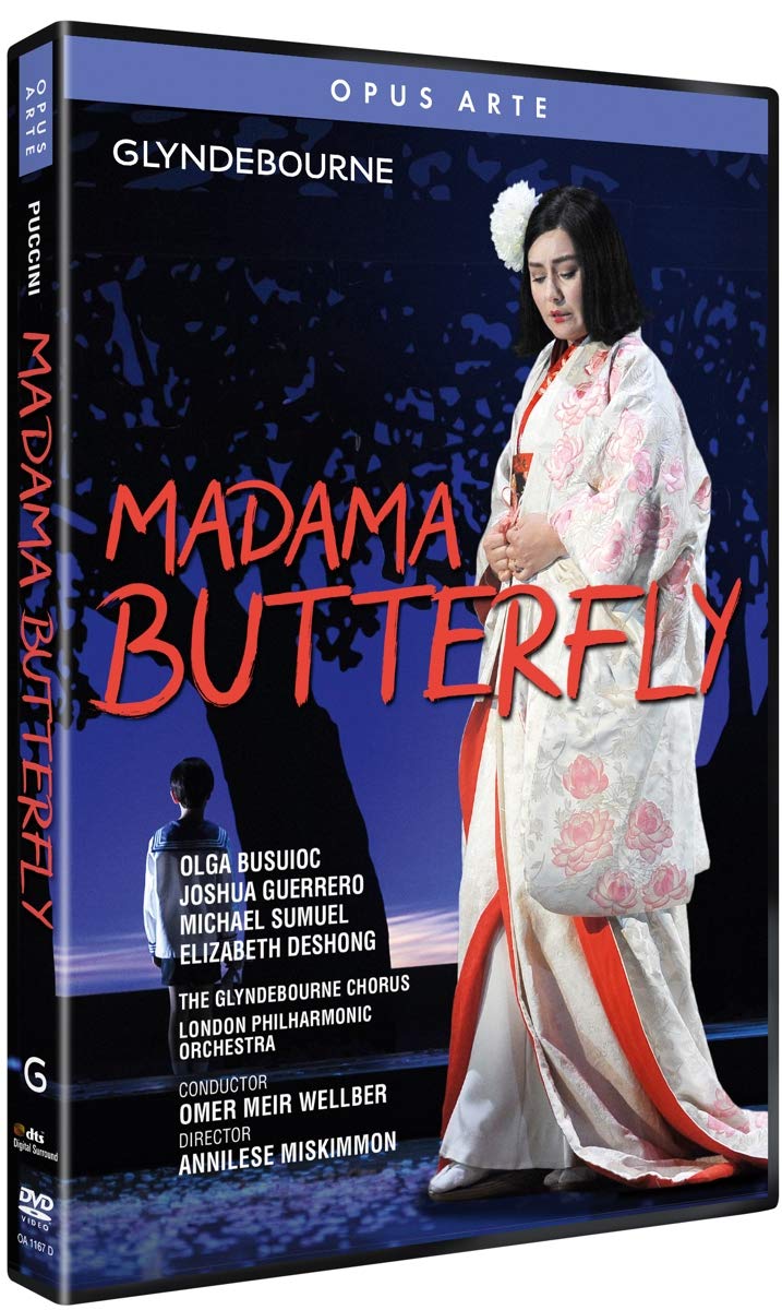Puccini: Madama Butterfly [Joshua Guerrero; Carlo Bosi; Elizabeth DeShong; London Philharmonic Orchestra; The Glyndebourne Chorus; Omer Meir Wellber] [Opus Arte: OA1167D] [DVD]