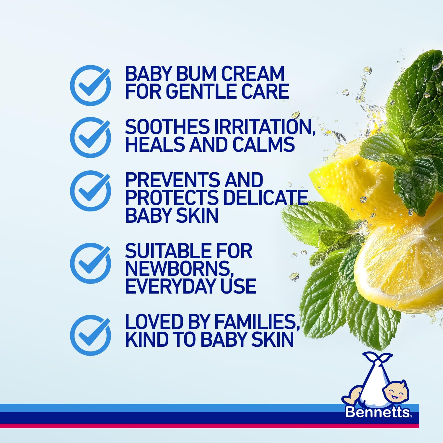 Bennetts Bambino Bum Creme 75Ml - Confezione da 2