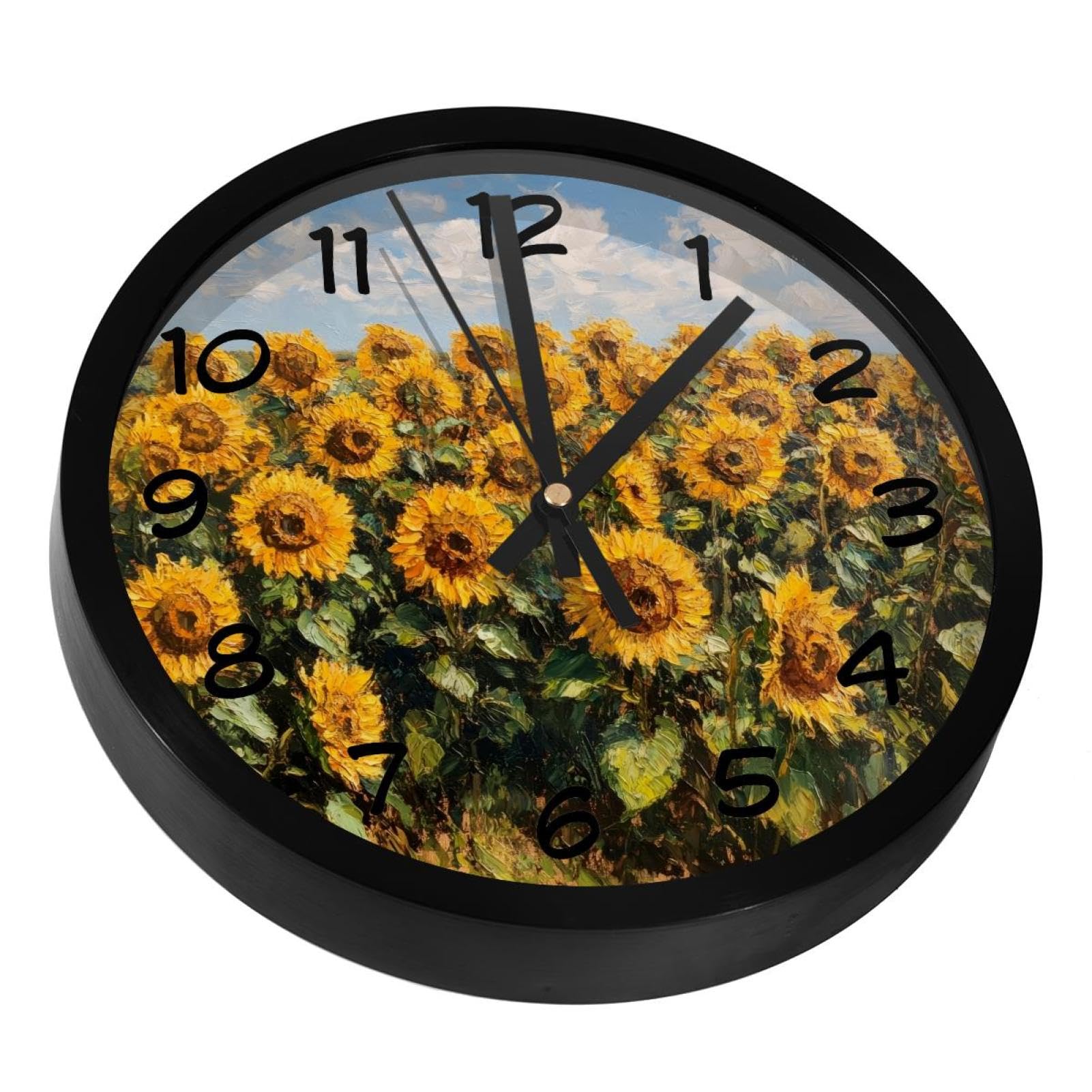Horloge murale silencieuse pour chambre afin de dormir sans bruit de tic-tac