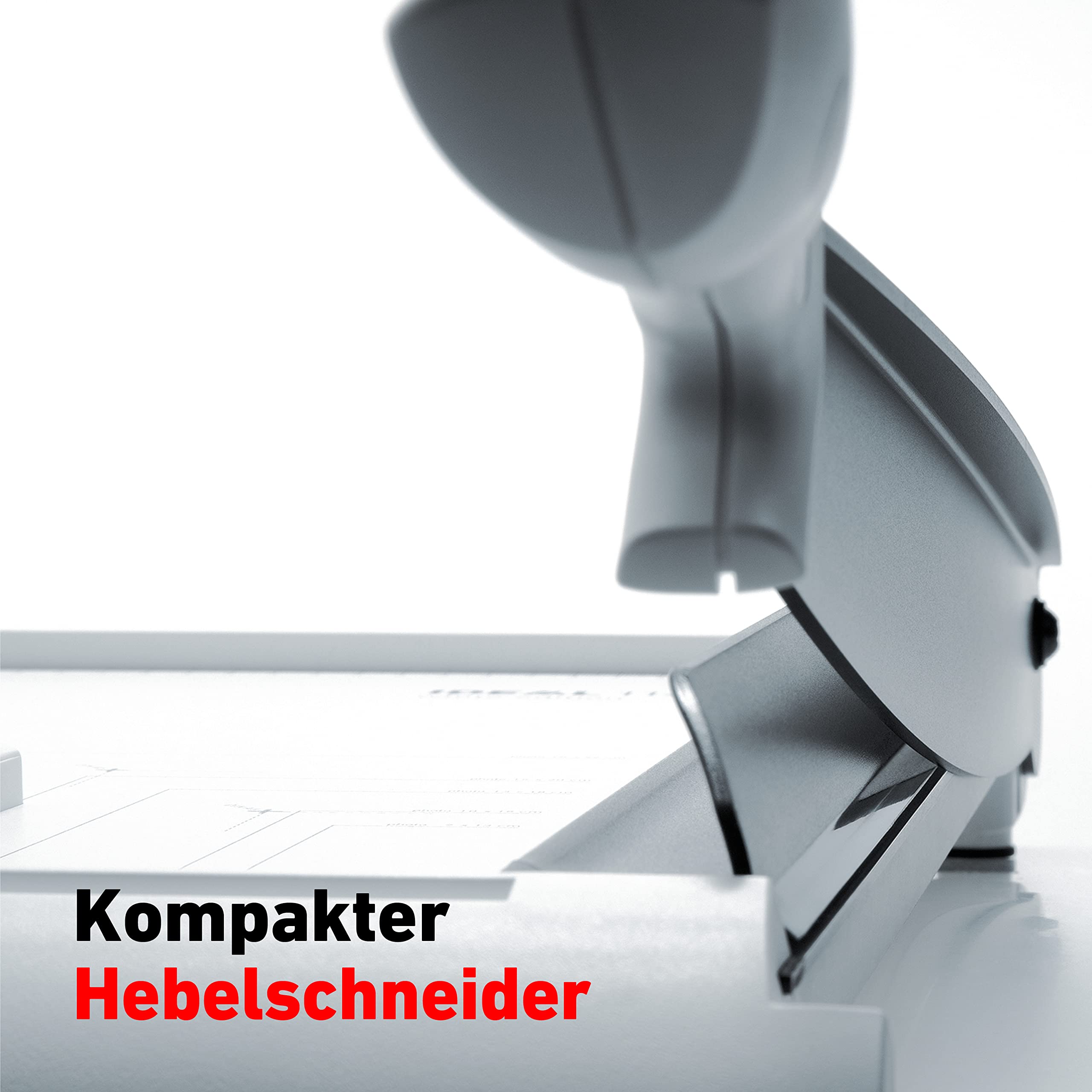 IDEAL 1133 Schneidemaschine, Hebelschneider, Papierschneider bis DIN A4, Tischgröße 250 x 340 mm, Schnittlänge 340 mm, Kapazität 15 Blatt