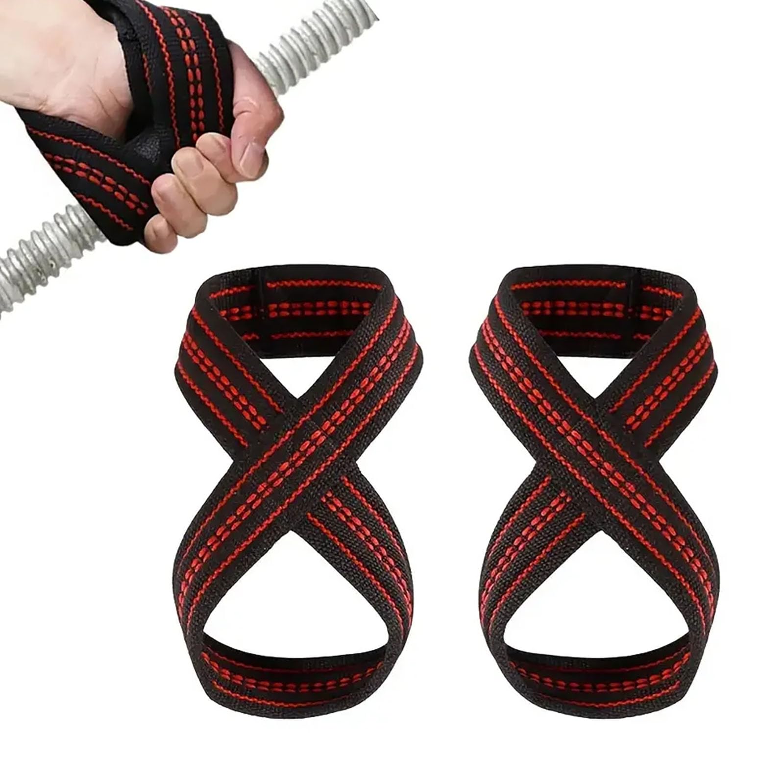 ToolHouse Weight Lifting Straps, Fitness Wrist Guards, Exercise Wrist Bands, 2PCS, For Fitness, Weight Lifting and Pull-Ups