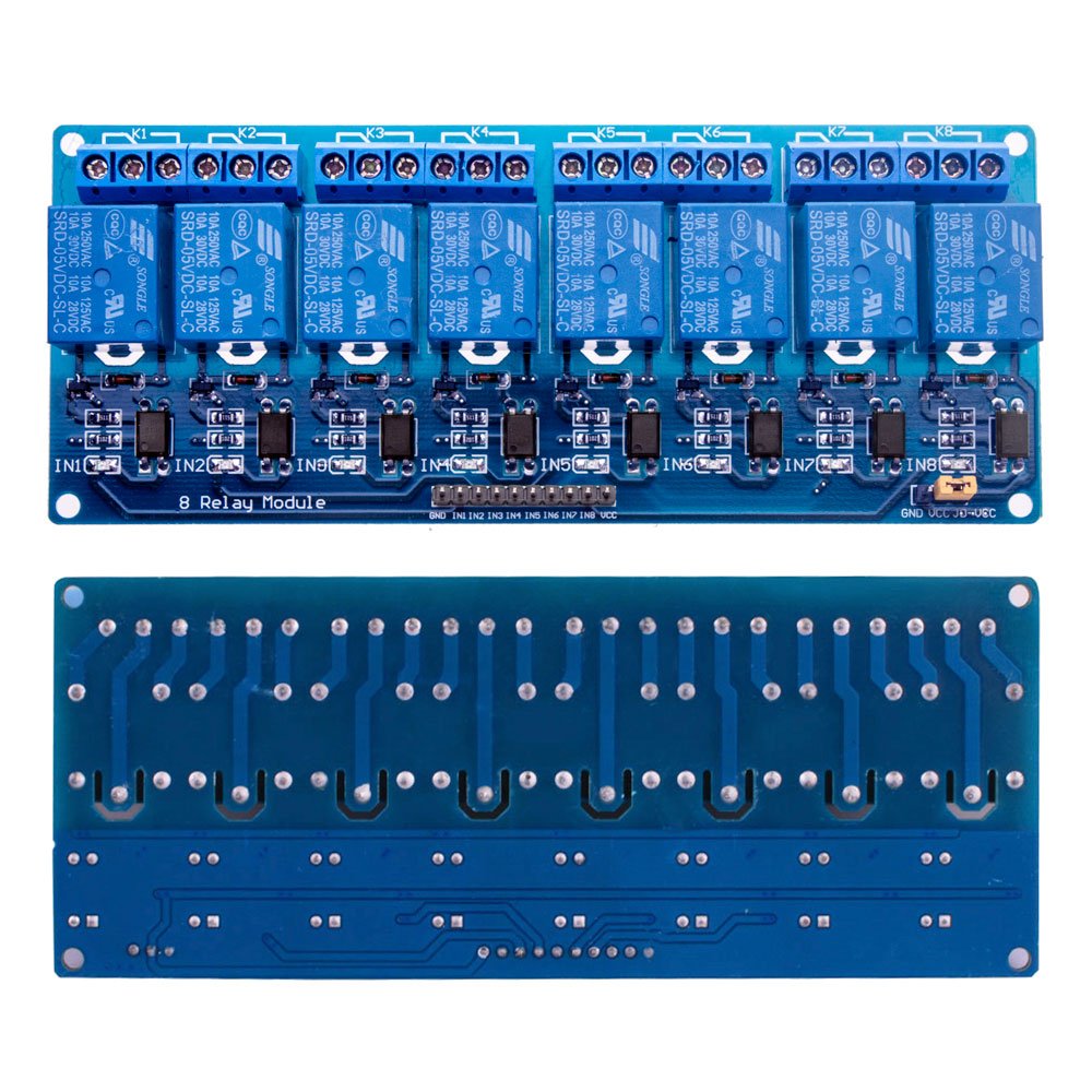 Smraza 5V 8 Channel DC Relay Module for Raspberry Pi
