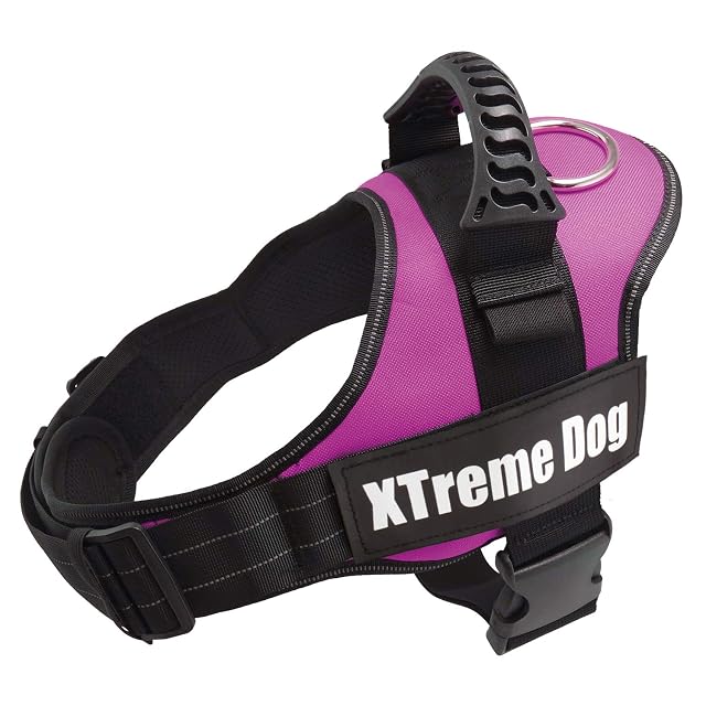 Arquivet Arnés para Perro Xtreme Dog de Color Rosa - Talla XL/80-110 cm - Ajustable, ergonómico y Resistente