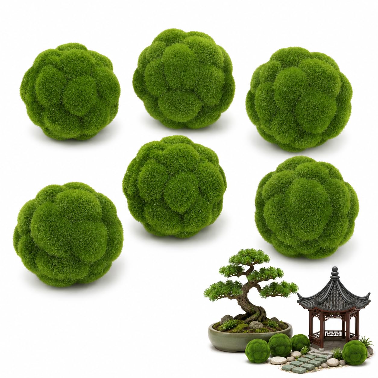 Esferas para manualidades y rocas de Pascua Zerodeko en set de bolas decorativas de jardín