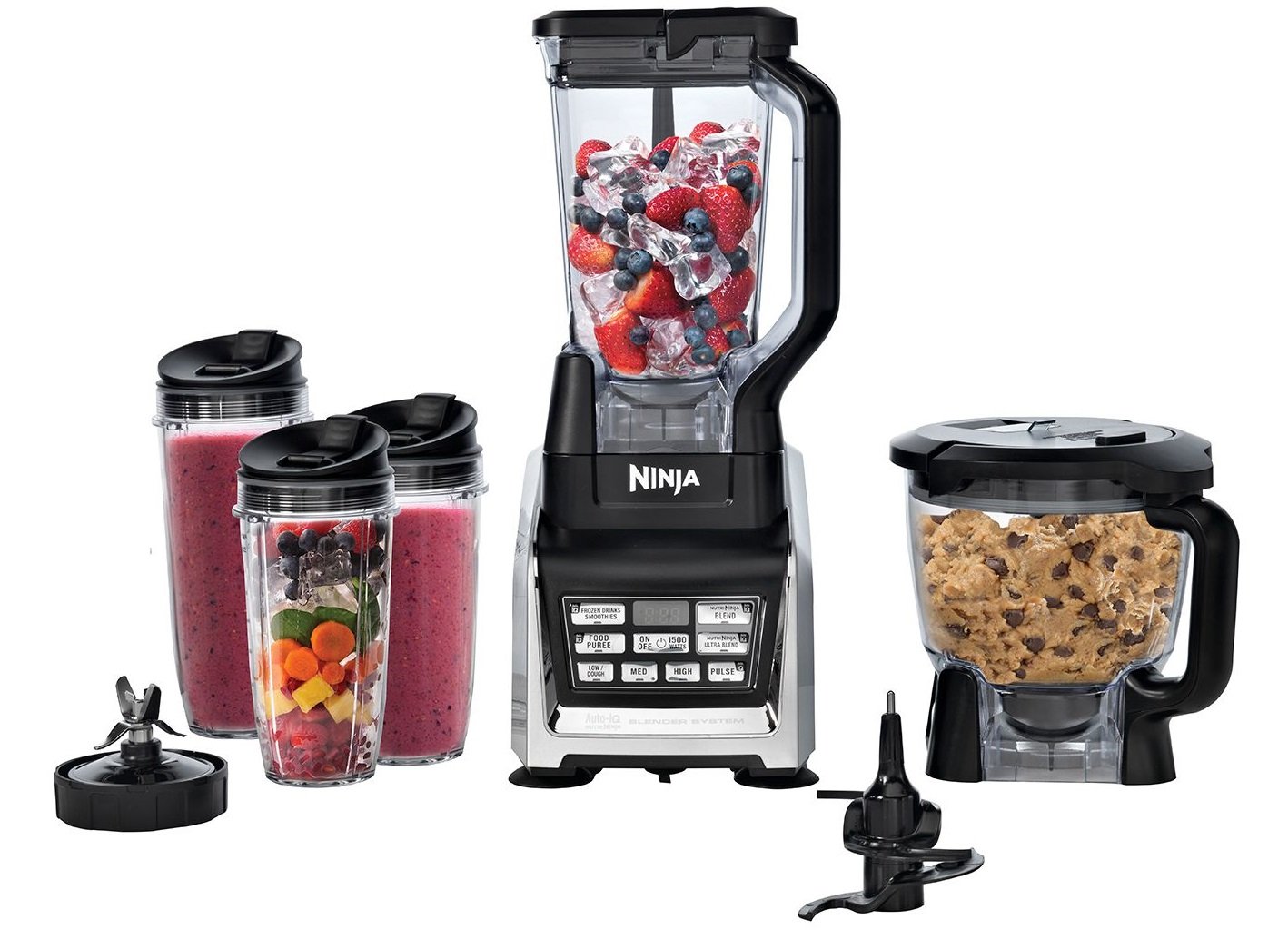 Photo 1 of ***PARTS ONLY*** NEW Nutri Ninja BL680A Auto-IQ 1500 Watts Duo Nutrient Extraction Blender System
