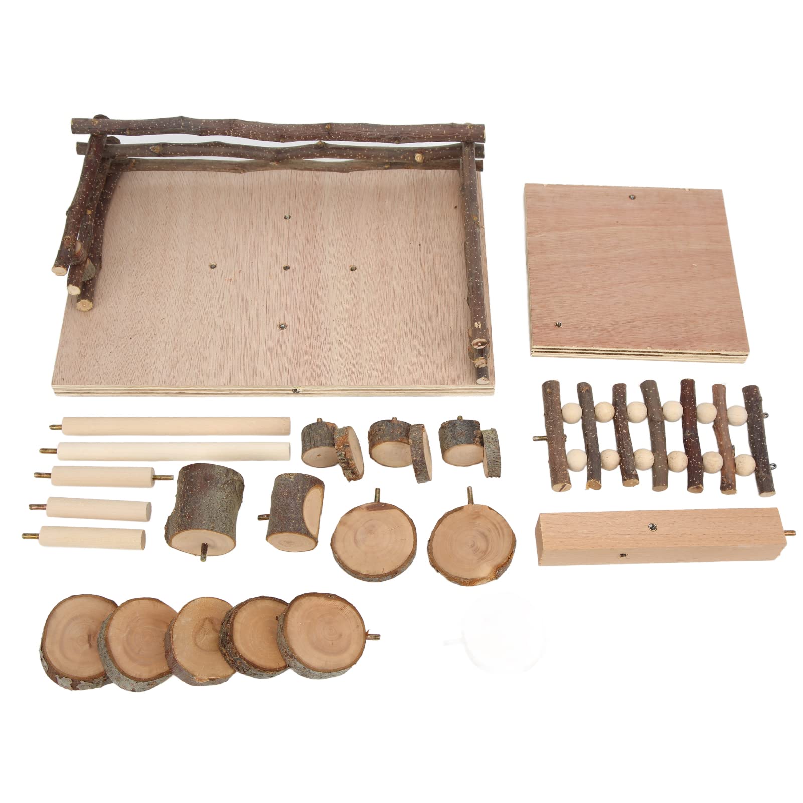 Juguetes de escalada de hámster de madera, juego de actividades para hámster, plataforma de escalada versátil para mascotas pequeñas, ideal para mejorar la actividad y el tiempo de juego