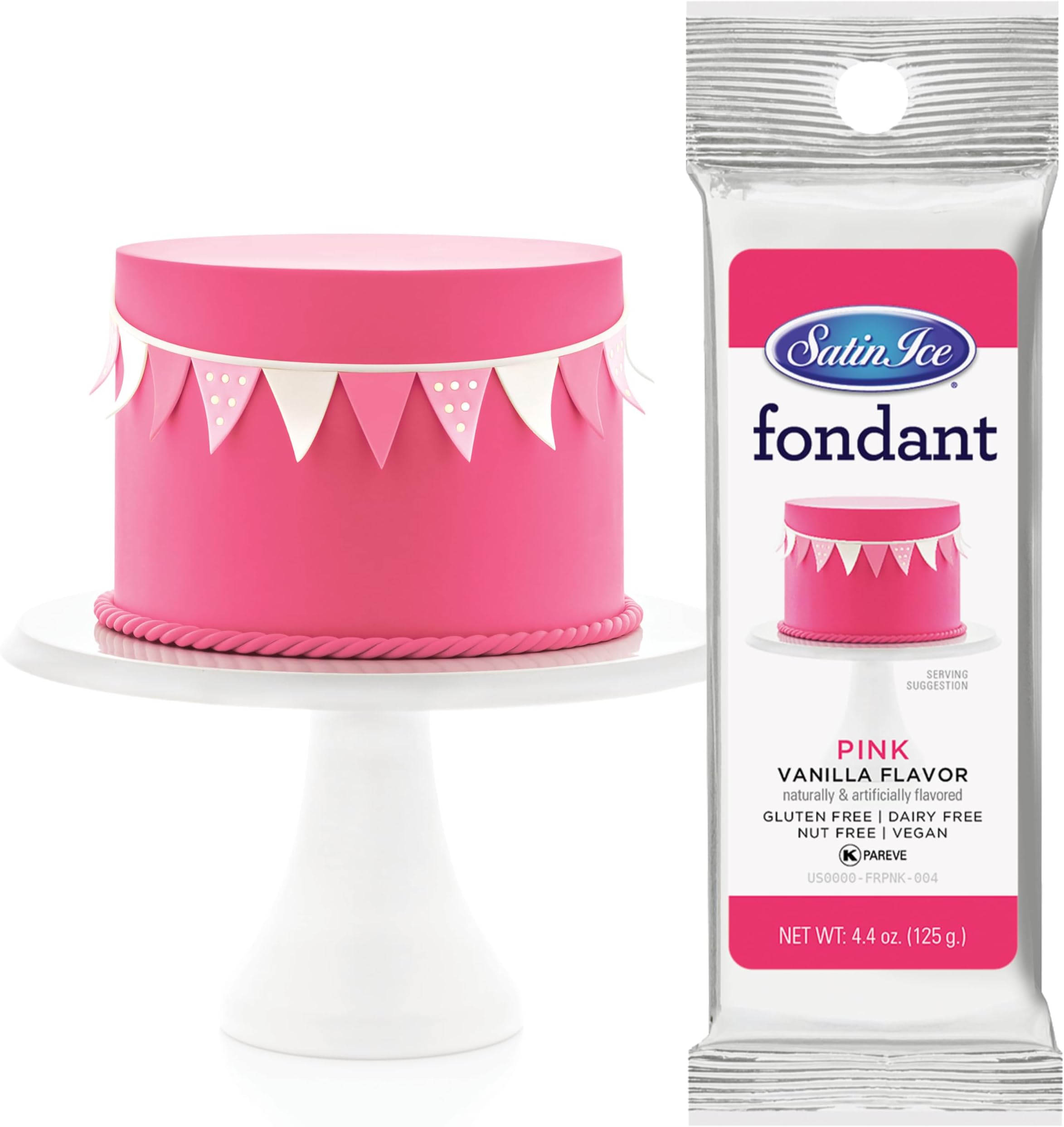 Satin Ice Packaged Fondant 120ml