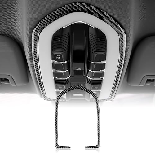FXETRNL Real Carbon Fiber Front Reading Light Frame Covers - for Porsche Panamer
